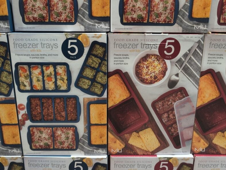 MIU Food Grade Silicone Freezer Trays 5-Pack at Costco