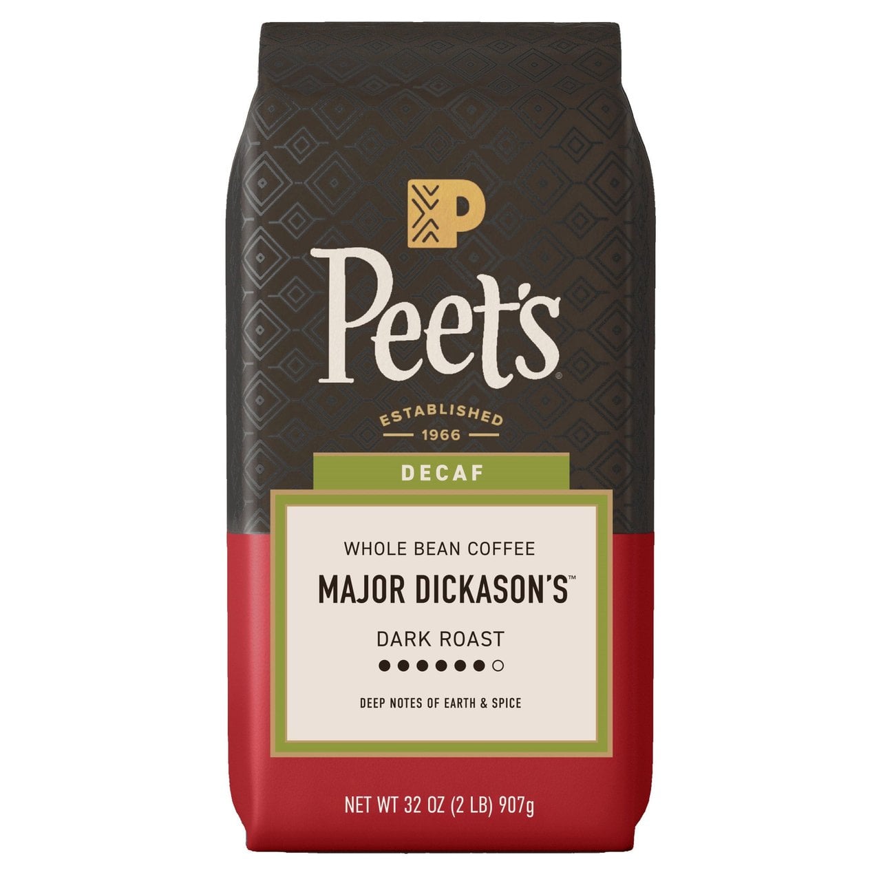 Peet's Coffee Decaf Major Dickason's Blend, 2 Pounds at Costco