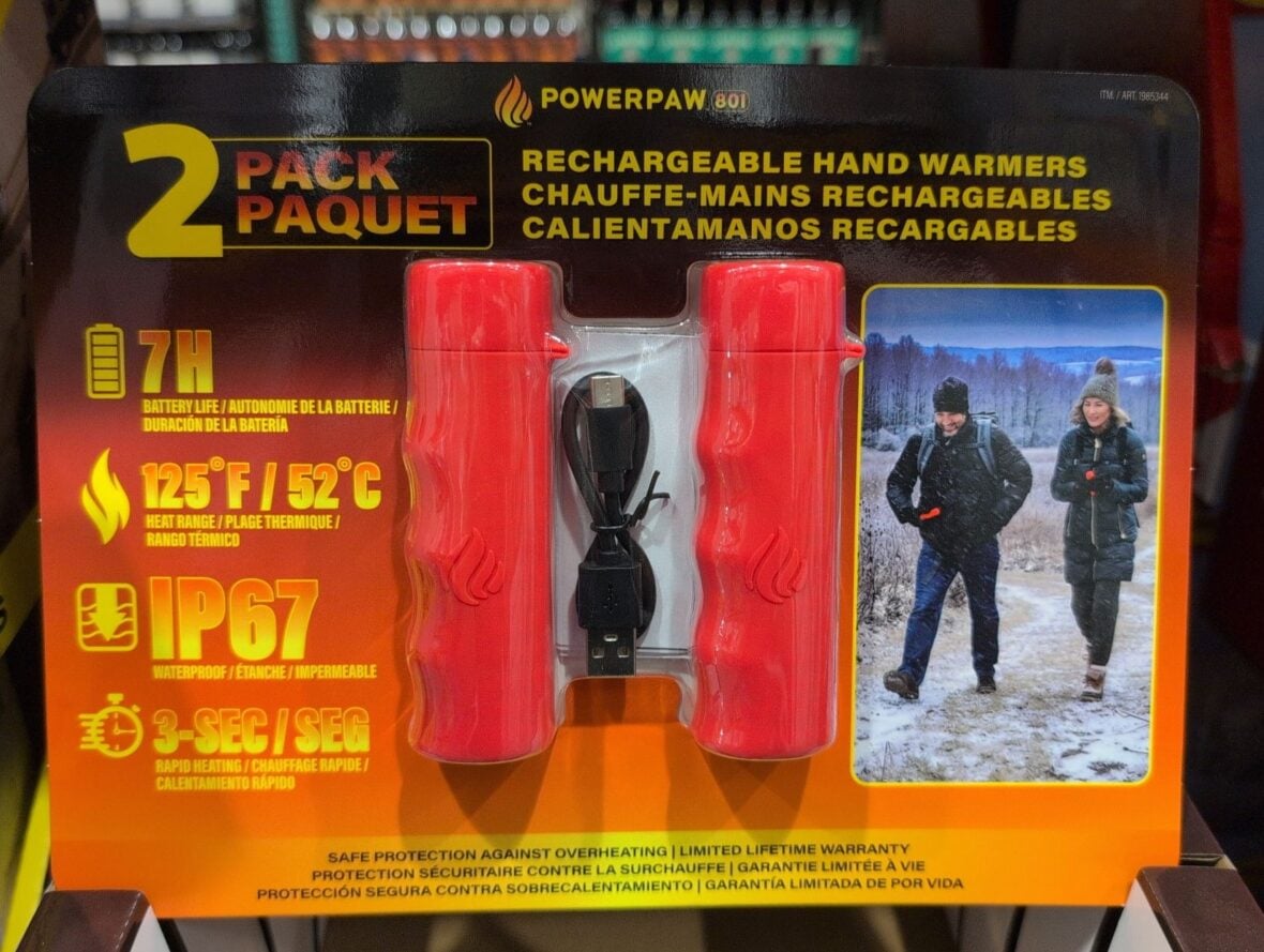 PowerPaw Rechargeable Hand Warmers at Costco