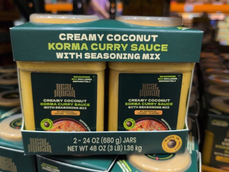 Real Indian Creamy Coconut Korma Curry Sauce at Costco