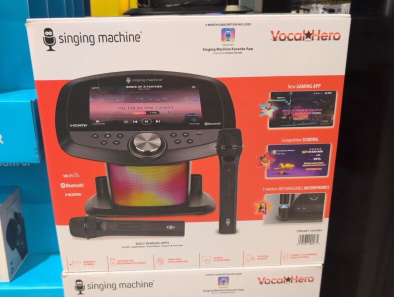 Singing Machine Karaoke '26 Vocal Hero ISM9027 at Costco