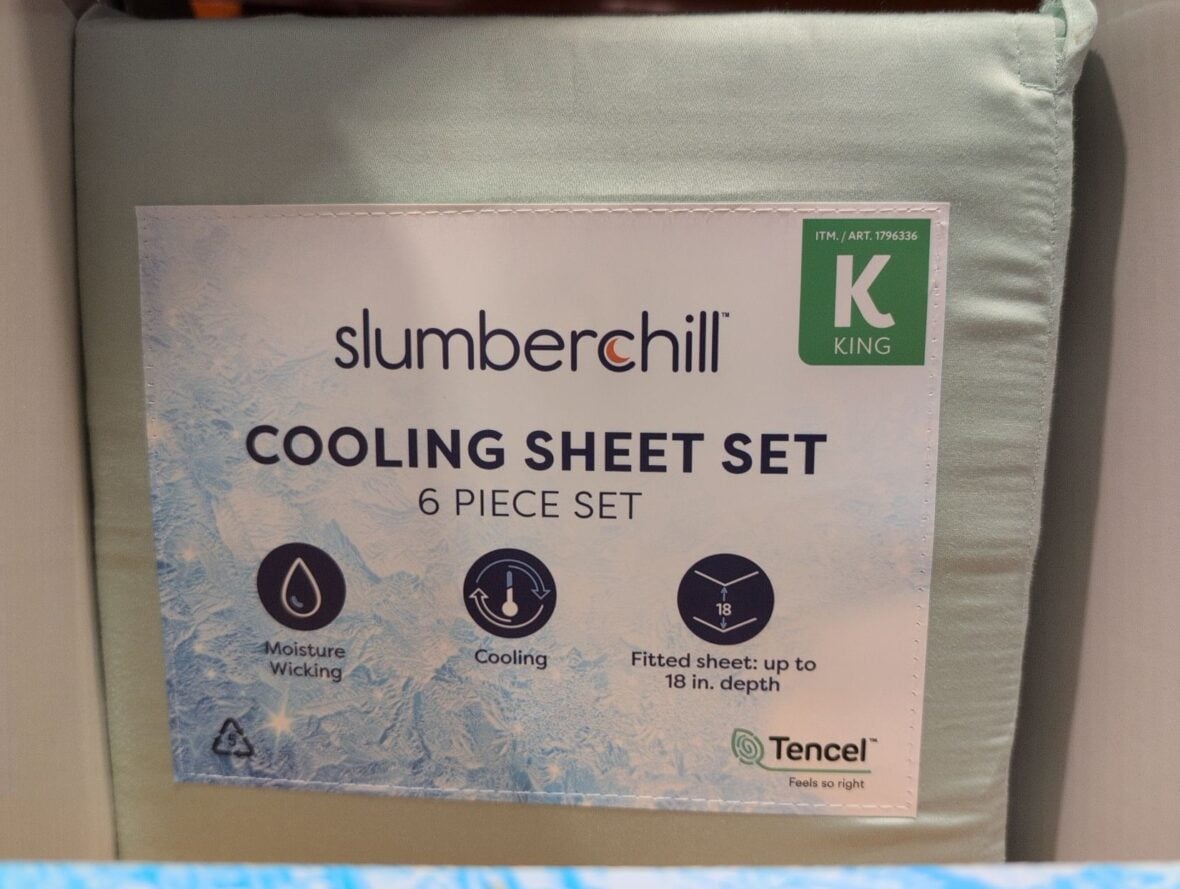 Slumberchill Cooling Sheet Set at Costco
