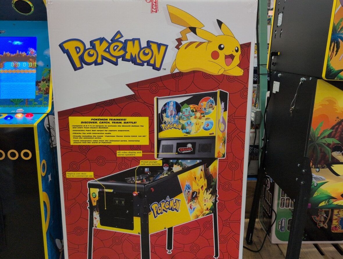 Stern Pokemon Pinball Machine at Costco