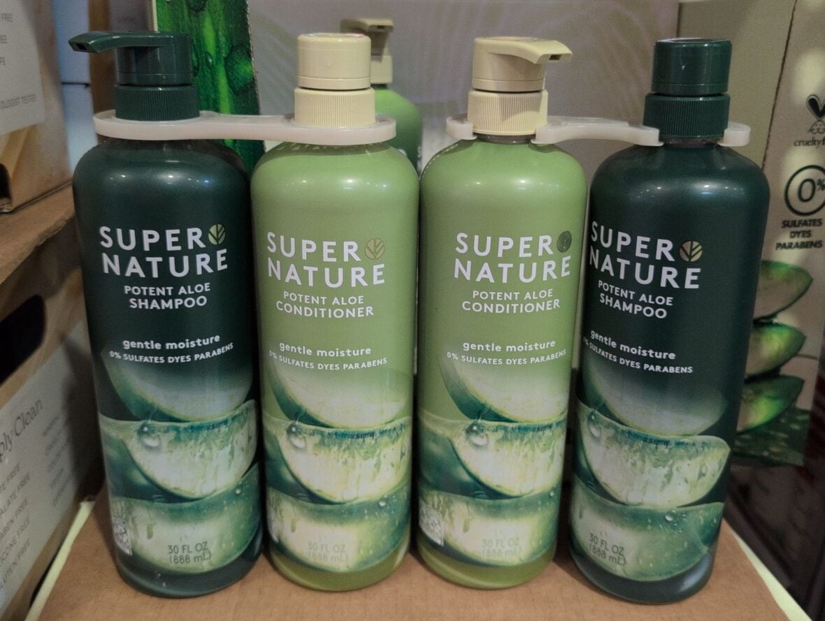 Super Nature Moisturizing Aloe Body Wash at Costco
