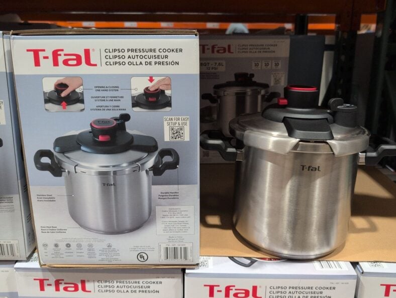 T-fal Clipso Pressure Cooker 8Qt at Costco