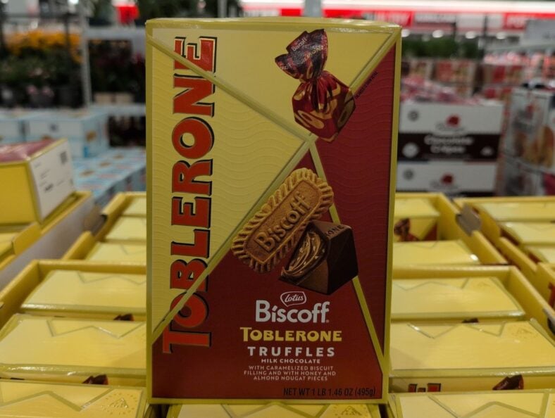 Toblerone Biscoff Truffles at Costco