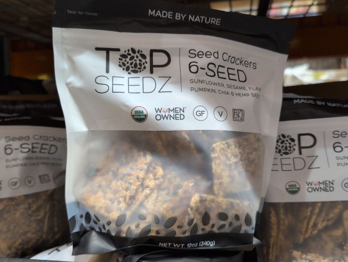 Top Seedz Organic 6-Seed Crackers at Costco