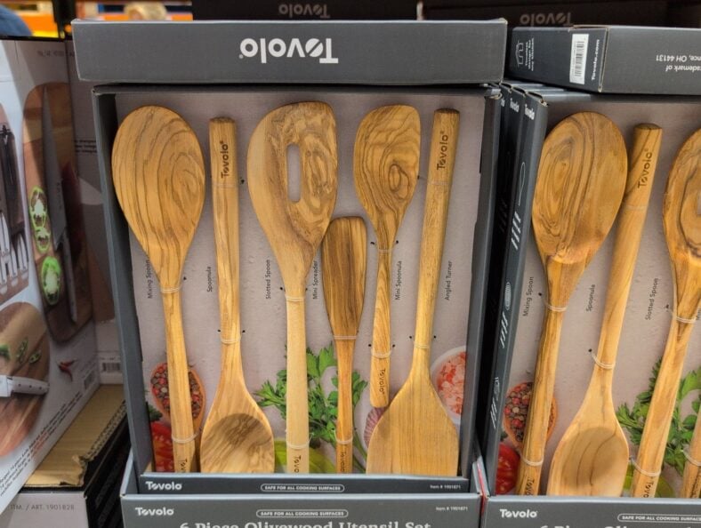 Tovolo 6 Piece Olivewood Utensil Set at Costco