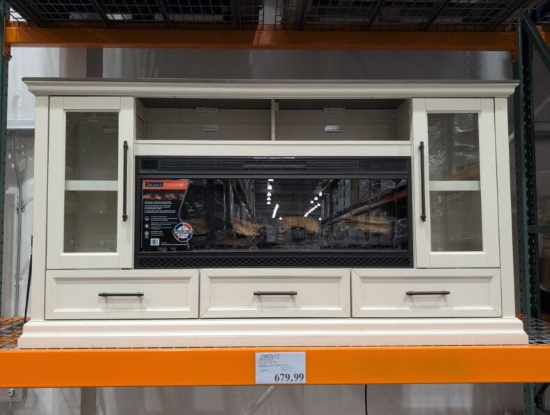 Tresanti Juliette 75" Fireplace Mantel at Costco